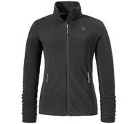 Fleece Style Ash Damen Midlayer, schwarz, Gr. 52