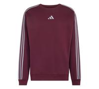 adidas - Essentials 3-Stripes Fleece Sweatshirt - Pullover, Gr. XL, rot (TeamMaroon2/Slate)