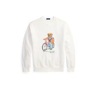 Polo Ralph Lauren Herren Sweatshirt mit Polo Bear, weiss, Gr. M