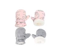 Fleecegefütterte Babyfäustlinge, Winterhandschuhe für Jungen und Mädchen - 2 Paar