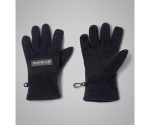 Fleecehandschuhe COLUMBIA "Youth Fast Trek III Glove", Mädchen, Gr. L (152/158), schwarz, Microfleece;Web, Kunstfaser, unifarben, Handschuhe, Touchscreen-kompatible Fingerspitzen, wasserabweisendes Ma
