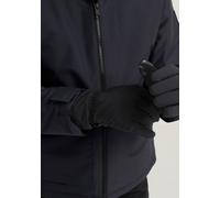 Fleecehandschuhe JACK WOLFSKIN "HIGHLOFT GLOVE", Damen, Gr. L, schwarz, Oberstoff: 92% POLYESTER, 8% ELASTHAN; Kontrastmaterial 1: 50% POLYAMID, 50% POLYURETHAN; Futter: 100% POLYESTER, Handschuhe (22