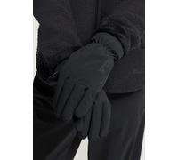 Fleecehandschuhe JACK WOLFSKIN "HIGHLOFT GLOVE W", Damen, Gr. L (42/44), schwarz, Materialmix, Handschuhe (78243754-L) schwarz