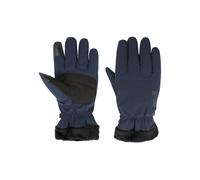 Fleecehandschuhe JACK WOLFSKIN "HIGHLOFT GLOVE W", Damen, Gr. S (36), blau (night, blau), Materialmix, Handschuhe, Handschuhe, warm, touchscreen-kompatibel (19989161-S) night, blau