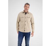 LERROS Overshirt Hemdjacke in Wolloptik - Foam White XXL
