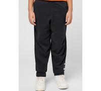 Fleecehose JACK WOLFSKIN "SMILEYWORLD PANTS Y", Kinder, Gr. 128, Normalgrößen, schwarz (granite, schwarz), Hauptmaterial: 100% Polyester (recycled), Hosen Fleecehose (26315852-128)