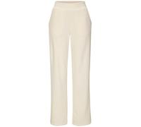 Fleecehose VIVANCE, Damen, Gr. 48/50, N-Gr, beige (creme), Obermaterial: 100% Polyester, unifarben, bequem lang, Hosen Fleecehose, mit seitlichen Eingrifftaschen (49844866-48) creme