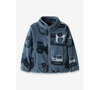Fleecejacke Baufahrzeuge Jungen NAME IT grau Gr. 98/104