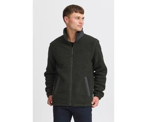 Fleecejacke BLEND "BHLaursus", Herren, Gr. L, schwarz, 100% Polyester, unifarben, Basic, regular fit normal, normaler offener Saum, Jacken Fleecejacke, Kuschelige Teddyjacke mit Taschen (35612204-L) s