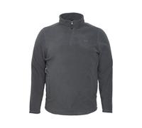 Fleecejacke BLEND "Fleecejacke BHFlint Big & Tall", Herren, Gr. 4XL, grau (iron gate), Obermaterial: 100% Polyester PES., Pullover Fleecejacke (52903257-4XL) iron gate
