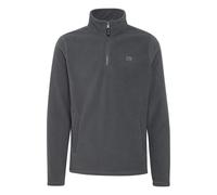 Cardigan BLEND "BHFlint", Herren, Gr. L, iron gate, Fleece, 100% Polyester, unifarben, regular fit, gerader Abschluss, Strickjacken, Gemütliche Fleecejacke (60232745-L) iron gate