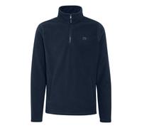 Cardigan BLEND "BHFlint", Herren, Gr. XXL, blau (marineblaus), Fleece, 100% Polyester, unifarben, regular fit, gerader Abschluss, Strickjacken, Gemütliche Fleecejacke (65229556-XXL) marineblaus