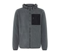 Fleecejacke BLEND "Fleecejacke BHFlorix", Herren, Gr. L, grau (iron gate), Obermaterial: 100% Polyester PES., Jacken Fleecejacke (78576450-L) iron gate