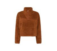 Fleecejacke "Girlfriend Collective fleece jacket Recycled", Damen, Gr. S, mocha bisque, Obermaterial: 100% Polyester, GIRLFRIEND COLLECTIVE, Jacken Fleecejacke (79320236-S) mocha bisque