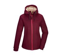 Fleecejacke "GW 38 WMN KNTFLC JCKT", Damen, Gr. 40, lila (himbeere), Oberstoff: Oberseite: 100% Polyester, Rückseite: 100% Polyester, G.I.G.A. DX BY KILLTEC, sportlich, Jacken, Strickfleecejacke mit T
