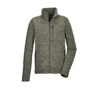 Fleecejacke "GW 55 MN KNTFLC JCKT", Herren, Gr. XXL, grün (forrest), Obermaterial: 100% Polyester, G.I.G.A. DX BY KILLTEC, Jacken Fleecejacke, Zeitlose Strickfleecejacke, recyceltes Material, Taschen