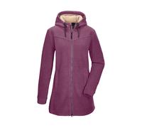Fleecejacke "GW 82 WMN FLC PRK", Damen, Gr. 36, lila (orchidee), Oberstoff: Oberseite: 100% Polyester, Rückseite: 100% Polyester, G.I.G.A. DX BY KILLTEC, sportlich, Jacken, Fleeceparka mit Teddyfell, 