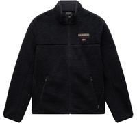 Fleecejacke NAPAPIJRI "TYNIK", Herren, Gr. XXL, schwarz, Fleece, Obermaterial: 100% Polyamid. Kragen: 100% Polyester. Taschenfutter: 100% Baumwolle, unifarben, normal, Bündchen, Jacken Fleecejacke (96