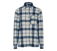 Fleecejacke OXMO "Fleecejacke OXChia", Damen, Gr. S, blau (total eclipse), Obermaterial: 100% Polyester PES., regular fit ca. Mitte Oberschenkel, Jacken Fleecejacke (17457566-S) total eclipse