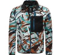 Fleecejacke RAGWEAR "Collsy", Herren, Gr. L (52), blau (aquablau), Fleece, 100% Polyester, gerade hüftbedeckend, hoch geschlossener Ausschnitt, Ärmel ohne Ärmelschlitz abgesteppte Kante, Jacken Fleece