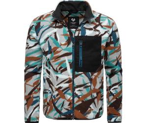 Fleecejacke RAGWEAR "Collsy", Herren, Gr. L (52), blau (aquablau), Fleece, 100% Polyester, gerade hüftbedeckend, hoch geschlossener Ausschnitt, Ärmel ohne Ärmelschlitz abgesteppte Kante, Jacken Fleece