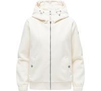 Fleecejacke RAGWEAR "Cousy Short Bonded", Damen, Gr. L (40), ecru, Obermaterial: 91% Polyester, 9% Elasthan, Innenfutter: 94% Polyester, 6% Elasthan, gerade hüftbedeckend, hoch geschlossener Ausschnit