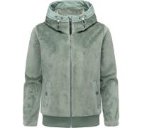 Fleecejacke RAGWEAR "Cousy Short Bonded", Damen, Gr. XS (34), dusty, Obermaterial: 91% Polyester, 9% Elasthan. Innenfutter: 94% Polyester, 6% Elasthan, gerade hüftbedeckend, hoch geschlossener Ausschn