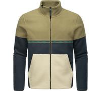 Fleecejacke RAGWEAR "Lonndy", Herren, Gr. XXXL (58), grün (olivgrün), Fleece, Material: 100% Polyester, gerade hüftbedeckend, hoch geschlossener Ausschnitt, Ärmel ohne Ärmelschlitz abgesteppte Kante,