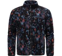 Fleecejacke RAGWEAR "Tawon Print", Herren, Gr. XL (54), terra, Fleece, Material: 100% Polyester, gerade hüftbedeckend, hoch geschlossener Ausschnitt, abgesteppte Kante, Jacken Fleecejacke, kuschelg wa
