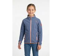 Fleecejacke TROLLKIDS "Girls Sandefjord Jacket", Mädchen, Gr. 164, lotus blau, dahlia, Fleece, Obermaterial: 100% Polyester, normal, Jacken Fleecejacke, Übergangsjacke (49726111-164) lotus blau, dahli