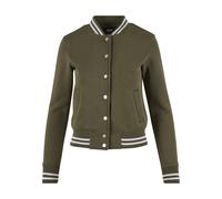 Urban Classics Damen Ladies College Sweat Jacket XXL Olive/Olive