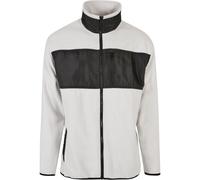 Urban Classics Patched Micro Fleece Jacket in Gr. M in Grau