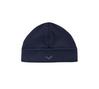 Trigema Damen Fleece Mütze Strickmütze, Blau (blau 046), Large (Herstellergröße: 3)