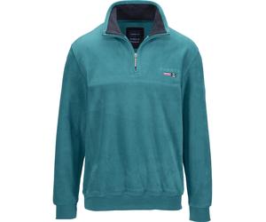 Fleecepullover BABISTA "Fleece-Sweatshirt FIORIVESTO", Herren, Gr. 3XL, blau (petrol), Obermaterial: 100% Polyester COOLMAX(R) PES(Coolmax)., Sweatshirts Fleecepullover (65730103-XXXL) petrol
