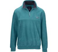 Fleecepullover BABISTA "Fleece-Sweatshirt FIORIVESTO", Herren, Gr. 48, blau (petrol), Obermaterial: 100% Polyester COOLMAX PES(Coolmax)., Shirts Sweatshirt (15667942-48) petrol