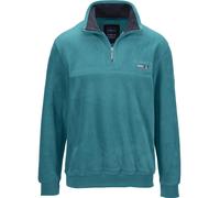 Fleecepullover BABISTA "Fleece-Sweatshirt FIORIVESTO", Herren, Gr. 4XL, blau (petrol), Obermaterial: 100% Polyester COOLMAX(R) PES(Coolmax)., Sweatshirts Fleecepullover (65730103-4XL) petrol