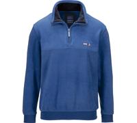Fleecepullover BABISTA "Fleece-Sweatshirt FIORIVESTO", Herren, Gr. 56, blau, Obermaterial: 100% Polyester COOLMAX PES(Coolmax)., Shirts Sweatshirt (92867739-56) blau