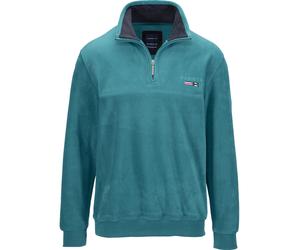 Fleecepullover BABISTA "Fleece-Sweatshirt FIORIVESTO", Herren, Gr. 66, blau (petrol), Obermaterial: 100% Polyester COOLMAX PES(Coolmax)., Shirts Sweatshirt (15667942-66) petrol
