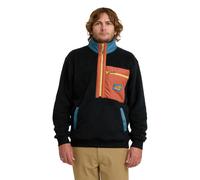 Fleecepullover BILLABONG "Peak", Herren, Gr. M, schwarz, Obermaterial: 100% Polyester., Sweatshirts Fleecepullover (54626004-M) schwarz