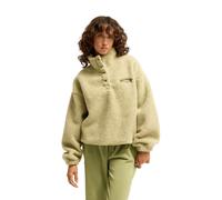 Fleecepullover BILLABONG "Run The Road", Damen, Gr. XL, beige (smoke grün), Obermaterial: 100% Polyester., Sweatshirts Fleecepullover (45285055-XL) smoke grün