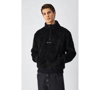 Fleecepullover CHAMPION "Polar Half Zip Top", Herren, Gr. S (44/46), nbk, Obermaterial: 60% Polyester, 40% Baumwolle, Sweatshirts Fleecepullover (68932168-S) nbk