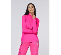 Fleecepullover CHIEMSEE, Damen, Gr. M (38), rosa (pink glo), 78% Polyester, 22% Elasthan, Sweatshirts Fleecepullover (48909432-M)