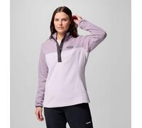 Fleecepullover COLUMBIA "Benton Springs 1/2 Snap Pull Over II", Damen, Gr. XL, lavender pearl, shale lila, shark, Obermaterial: 100% Nylon. Futter: 100% Polyester, hoch geschlossener Ausschnitt, einge