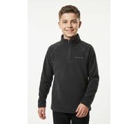 Fleecepullover COLUMBIA "Glacial Half Zip", Kinder, Gr. L (152/158), schwarz, Fleece, Obermaterial: 100% Polyester, unifarben, Basic normal, Rundhals, Raglanärmel, Sweatshirts Fleecepullover, mit Halb