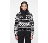 Fleecepullover COLUMBIA "Sequoia Grove II Printed Half Zip", Damen, Gr. XL (46/48), schwarz-weiß (schwarz wizard island tonal), Obermaterial: 100% Polyester, Sweatshirts Fleecepullover, mit Halbreißve