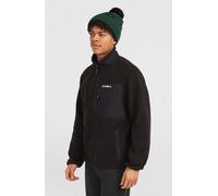 Fleecepullover O'NEILL "O'NEILL MUST-HAVE HIGH PILE FZ FLEECE", Herren, Gr. M, schwarz (schwarz out), Obermaterial: 100% Polyester, Sweatshirts Fleecepullover, mit hohem Kragen, aus weichem, hochflori