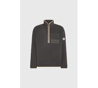 Fleecepullover O'NEILL "O'RIGINALS HZ FLEECE", Herren, Gr. M, grau (raven), Obermaterial: 100% Polyester, Sweatshirts Fleecepullover, aus Polyester, in den Größen S bis XXL (19451618-M) raven