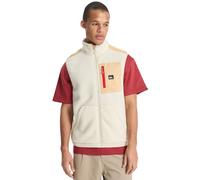 Quiksilver Clean Coast Gilet Weste weiß creme orange - S