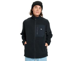 Fleecepullover QUIKSILVER "Clean Coast", Herren, Gr. XXL, schwarz, Obermaterial: 100% Microfaser;, Sweatshirts Fleecepullover (45699941-XXL) schwarz