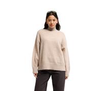 Fleecepullover QUIKSILVER "Nias", Damen, Gr. XL, beige (bone weiß heather), Obermaterial: 54% Nylon, 23% Modacryl, 23% Polyester., Sweatshirts Fleecepullover (88590137-XL) bone weiß heather
